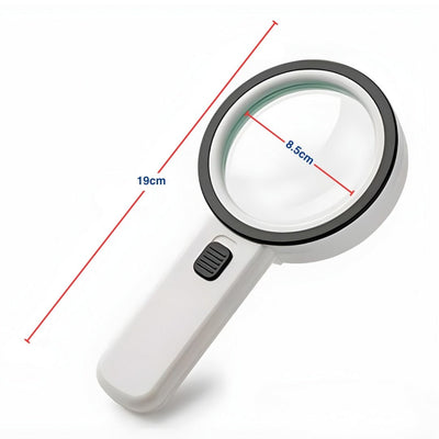 30-fache Lupe mit LED-Licht – 60 mm Linse für präzise Detailbetrachtung 4