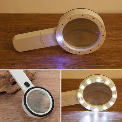 30-fache Lupe mit LED-Licht – 60 mm Linse für präzise Detailbetrachtung 8