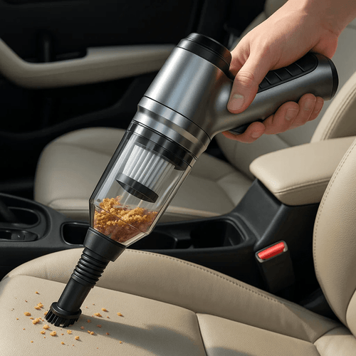 Akku-Autostaubsauger 95.000 Pa – Kabellos mit 6 Aufsätzen und Blasfunktion für gründliche Reinigung