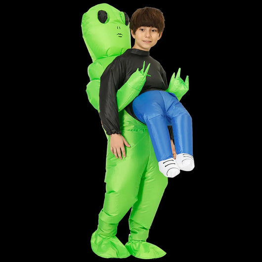 Aufblasbares Alien-Kostüm für Kinder und Erwachsene – Leicht, wiederverwendbar, verstellbar 1