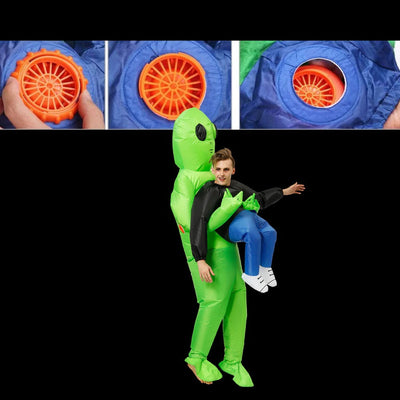 Aufblasbares Alien-Kostüm für Kinder und Erwachsene – Leicht, wiederverwendbar, verstellbar 2