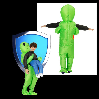 Aufblasbares Alien-Kostüm für Kinder und Erwachsene – Leicht, wiederverwendbar, verstellbar 3