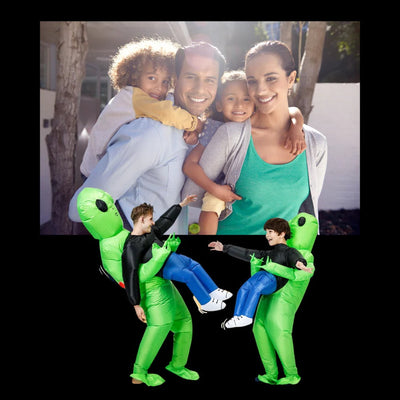 Aufblasbares Alien-Kostüm für Kinder und Erwachsene – Leicht, wiederverwendbar, verstellbar 4