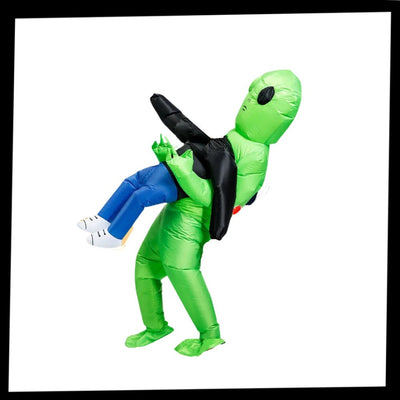 Aufblasbares Alien-Kostüm für Kinder und Erwachsene – Leicht, wiederverwendbar, verstellbar 6