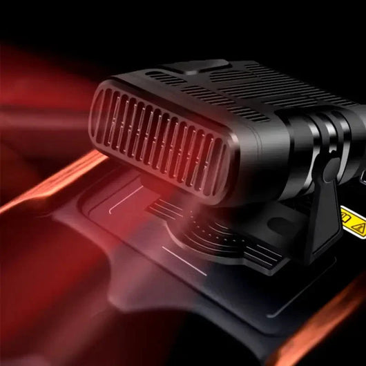 Tragbare 12V Auto-Heizung mit Kühlfunktion und 360-Grad-Drehgelenk für klare Sicht