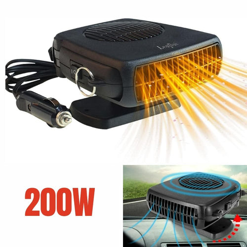 Auto Heizung 12V mit Thermostat – Keramik, 150-300 W für schnelles Aufheizen im Fahrzeug