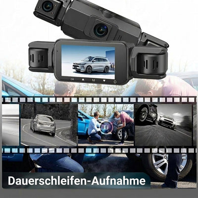 Autokamera mit 4 HD-Kameras – Nachtsicht und WLAN für umfassende Fahrzeugüberwachung