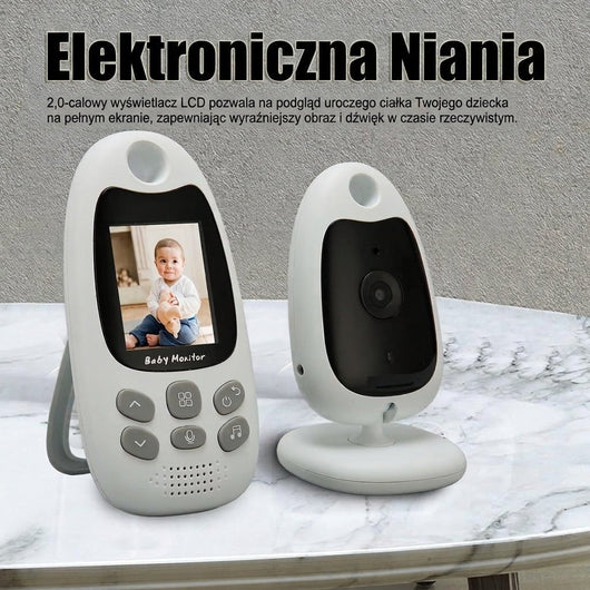 Babyphone mit Kamera – Kabellos, Nachtsicht und Zwei-Wege-Audio bis 300 m 1