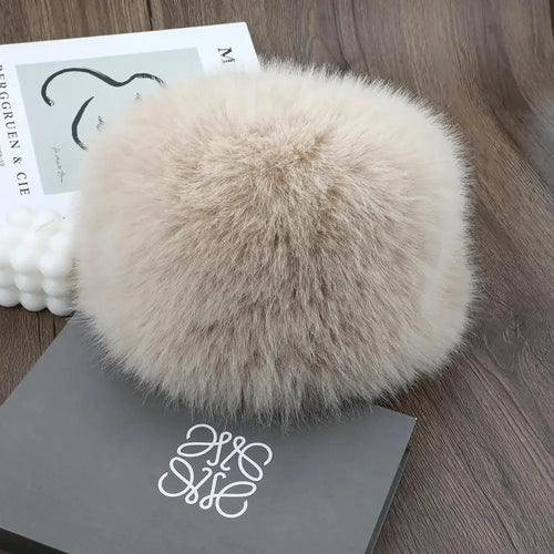 Wintermütze für Damen aus Kunstpelz – warm, winddicht und verstellbar, ideal für Outdoor-Aktivitäten