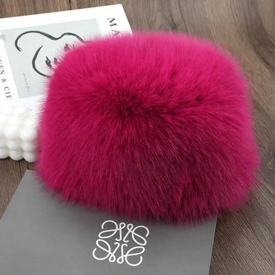 Beanie Mütze Damen Winter aus Kunstpelz – Warm, winddicht, verstellbar für Outdoor-Aktivitäten 8