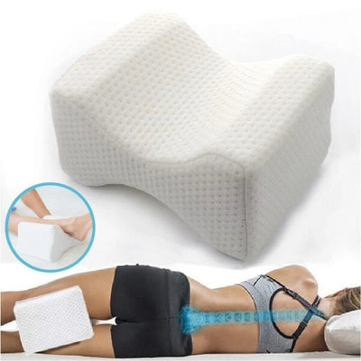 Beinkissen aus Memory-Schaum – Ergonomisch für Seitenschläfer, kühlender Bezug, waschbar 0
