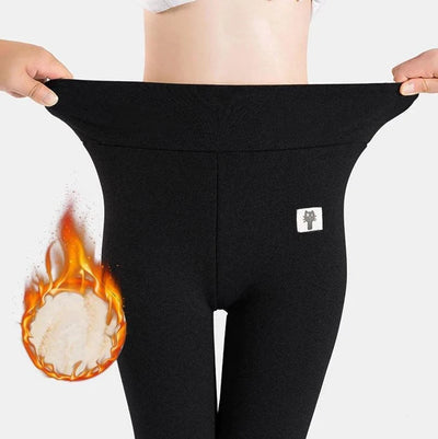 Damen Leggings Winter mit hohem Bund – Fleecegefüttert, wasser- und winddicht bis -45 °C 1