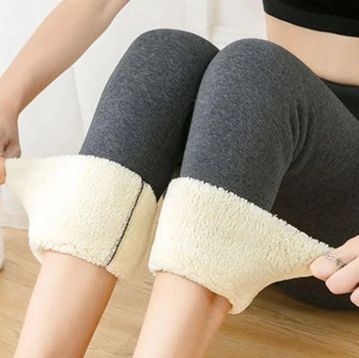 Damen Leggings Winter mit hohem Bund – Fleecegefüttert, wasser- und winddicht bis -45 °C 7