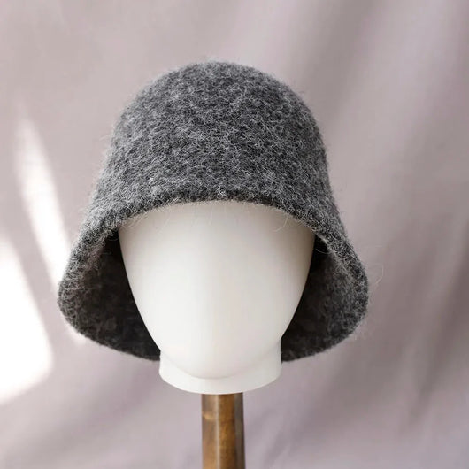 Damen Mütze Winter – Faltbare Wollmütze im Fischerhut-Design für kalte Tage 4
