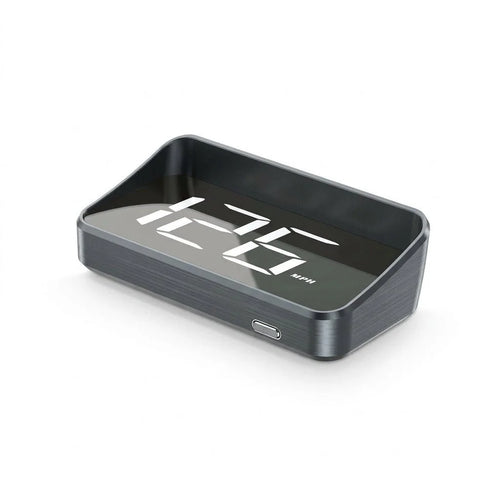 Digitaler Autotacho mit HUD-Projektion – GPS Beidou für 12V und 24V Fahrzeuge, werkzeuglose Installation
