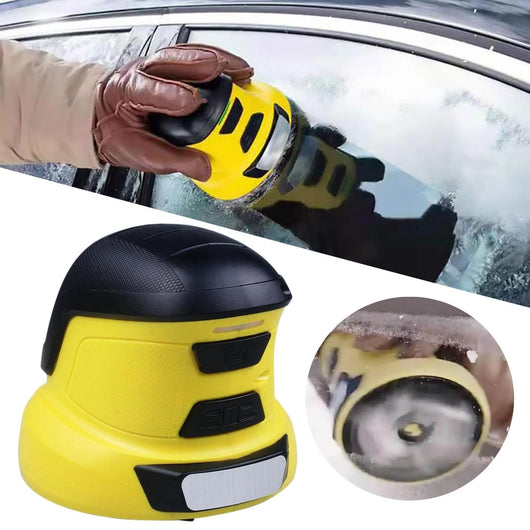 Elektrischer Eiskratzer für das Auto mit USB-Ladefunktion, der Eis von der Windschutzscheibe entfernt.