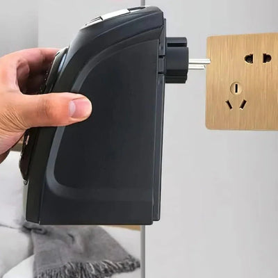 Elektroheizung 400 W mit Thermostat – Wandmontierbar für kleine Räume, kompakt und sicher 5