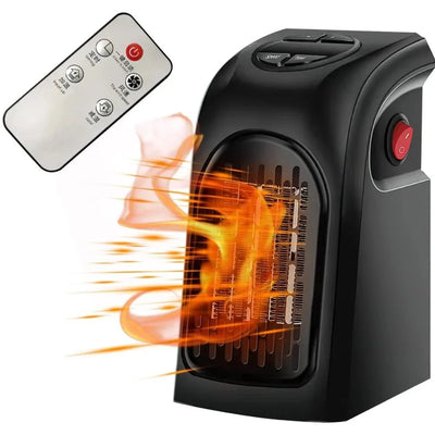 Elektroheizung 400 W mit Thermostat – Wandmontierbar für kleine Räume, kompakt und sicher 6