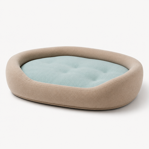 FurBreeze Kühlende Haustier-Nische – Sommer-Kühlmatte & Nest für Katzen und kleine bis mittelgroße Hunde