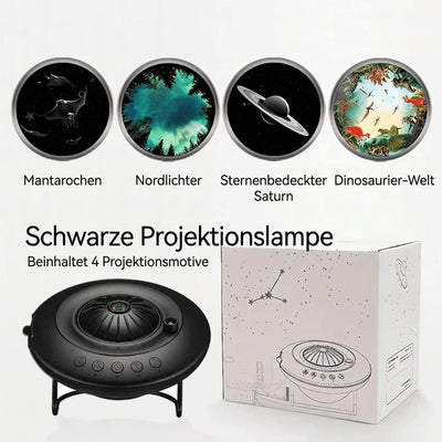 Galaxieprojektor für Kinderzimmer - Einstellbare Farben und Helligkeit mit Planetarium-Effekt