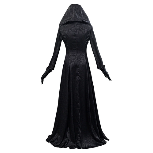 Halloween Kostüm Vampir Lady für Damen – Inklusive Mantel und Accessoires, Cosplay Kostüm