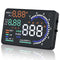 Head-Up-Display Auto 5,5 Zoll – OBD2 und GPS, flexible Montage an A-Säule oder Armaturenbrett