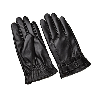 Herren Lederhandschuhe für Autofahrer – Touchscreen, winddicht und warm für den Winter 7