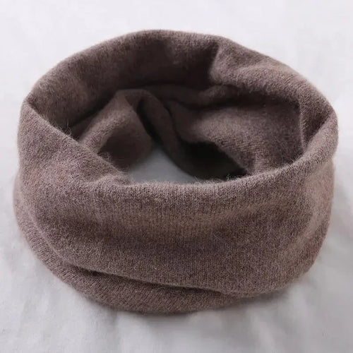 Schlauchschal aus Thermokaschmir mit Fleecefutter – atmungsaktiv und warm für den Winter