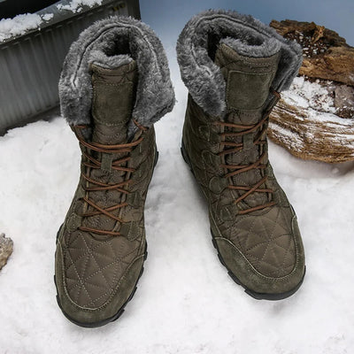 Herren-Winterschuhe mit Warmfutter – bequem, robust und mit rutschfester Sohle für kalte Tage