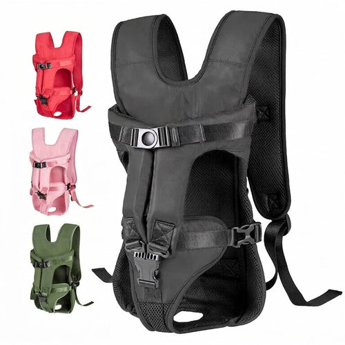 Hunderucksack zum Wandern – Belüftet, mit verstellbaren Trägern, spritzwassergeschützt, bis 15 kg