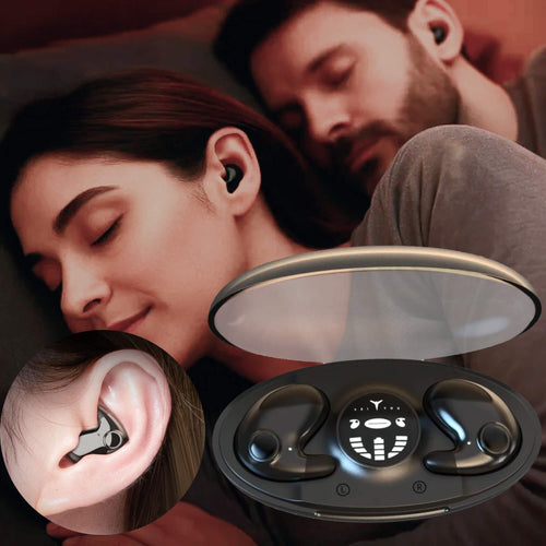 In-Ear Kopfhörer mit Geräuschunterdrückung – Kabellos, IPX5 Wasserschutz für Seitenschläfer