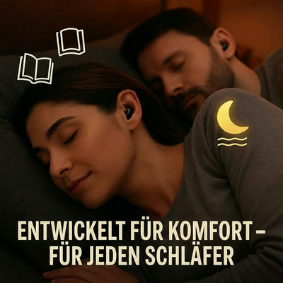 In-Ear Kopfhörer mit Geräuschunterdrückung – Kabellos, IPX5 Wasserschutz für Seitenschläfer