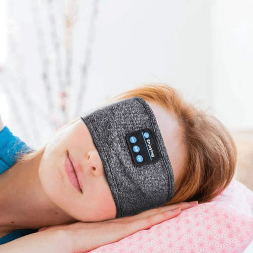 Bluetooth-Stirnband mit integrierten Kopfhörern – schweißresistent, bis zu 10 Stunden Akkulaufzeit