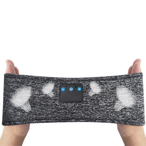 Bluetooth-Stirnband mit integrierten Kopfhörern – schweißresistent, bis zu 10 Stunden Akkulaufzeit