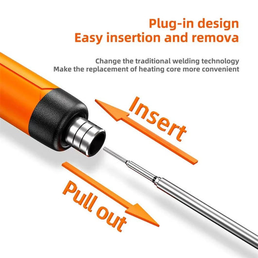 Kabelloser Lötkolben mit digitaler Temperaturanzeige – 3 Temperaturstufen, USB-Ladefunktion 7