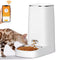 Katzenfutterautomat mit App-Steuerung – 4 Liter Fassungsvermögen, Anti-Verstopfungs-Mechanismus
