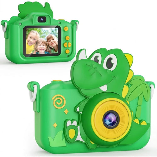 Kinderkamera ab 3 Jahren – Digitalkamera mit 30 MP, Dualobjektiv und 1080p-HD-Video