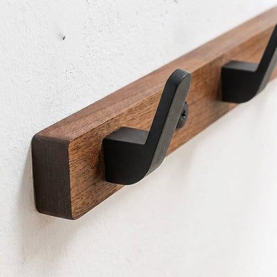 Kleiderständer Wandmontage aus Holz und Metall – Platzsparend für Flur und Schlafzimmer 3