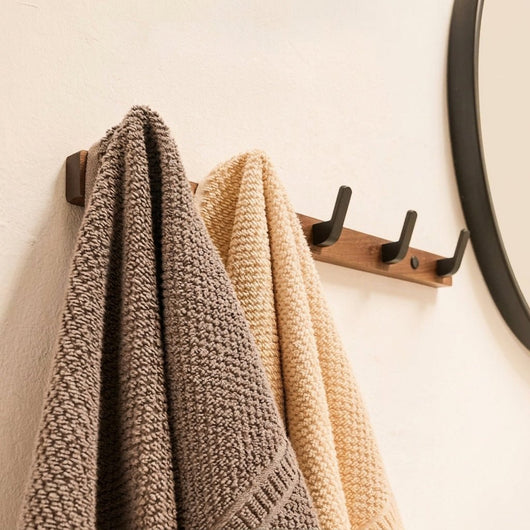 Kleiderständer Wandmontage aus Holz und Metall – Platzsparend für Flur und Schlafzimmer 4