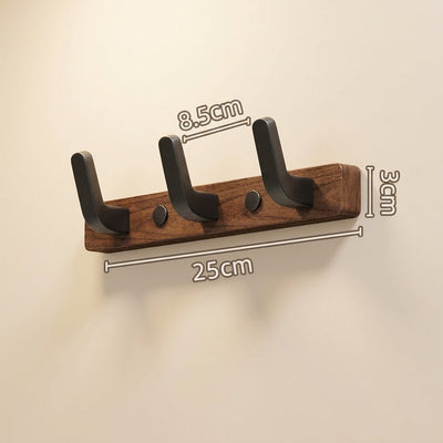 Kleiderständer Wandmontage aus Holz und Metall – Platzsparend für Flur und Schlafzimmer 5