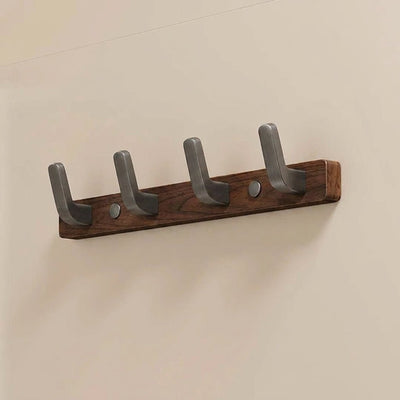 Kleiderständer Wandmontage aus Holz und Metall – Platzsparend für Flur und Schlafzimmer 6