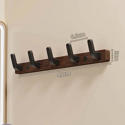 Kleiderständer Wandmontage aus Holz und Metall – Platzsparend für Flur und Schlafzimmer 7