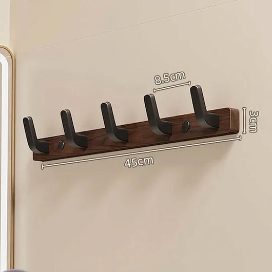 Kleiderständer Wandmontage aus Holz und Metall – Platzsparend für Flur und Schlafzimmer 7