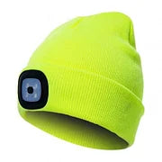LED-Mütze mit Taschenlampe – Beanie Mütze für Damen und Herren, wasserdicht, 120 Lumen, 3 Helligkeitsstufen 8