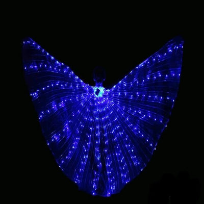 LED-Schmetterlingsflügel mit Teleskopstangen – Zwei Lichtmodi für Bühnenaufführungen 3
