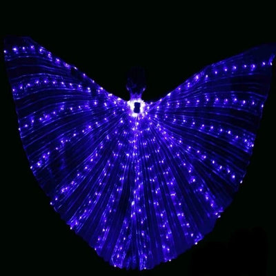 LED-Schmetterlingsflügel mit Teleskopstangen – Zwei Lichtmodi für Bühnenaufführungen 4