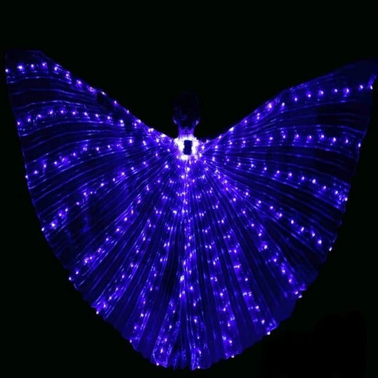 LED-Schmetterlingsflügel mit Teleskopstangen – Zwei Lichtmodi für Bühnenaufführungen 4