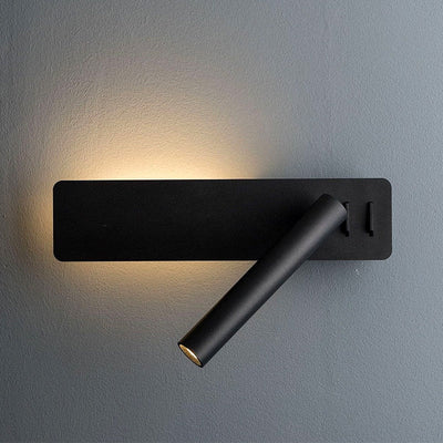 LED Wandleuchte schwenkbar für Schlafzimmer – Metall, einstellbare Helligkeit, 360° drehbar 1