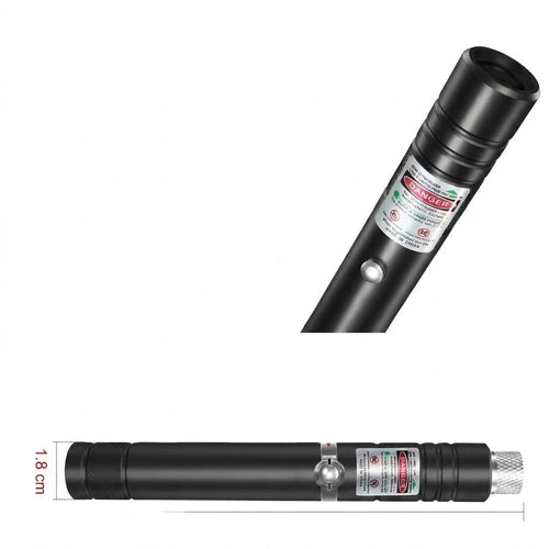 Laserpointer mit Sternenhimmel-Effekt – USB-Akku, Reichweite bis 610 Meter