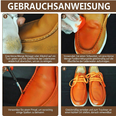 Lederreparaturgel für Sitze, Schuhe und Möbel – Flexible Formel für glattes Finish